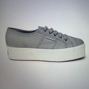 Superga sneakers grey suede